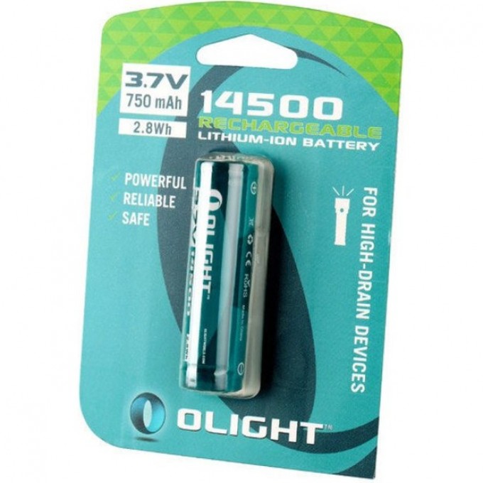 Аккумулятор Li-ion OLIGHT ORB-145P07 14500 3,7 В 750 mAh 824138